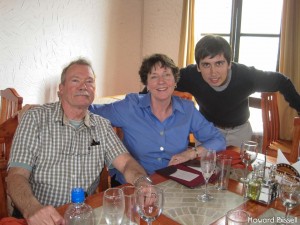 Howard, Christine and our guide Gonzalo